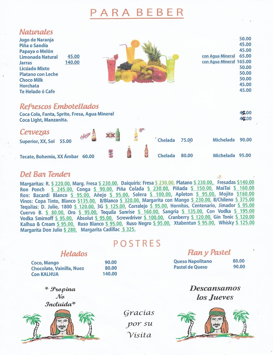 Restaurante El Moro Menu - Image 2