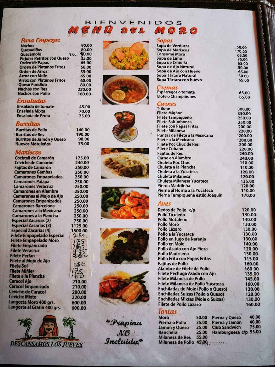 Restaurante El Moro Menu - Image 4